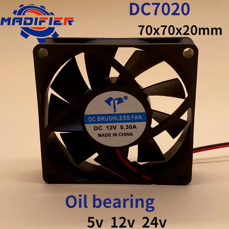

Dc7020 двухпроводный масляный подшипник охлаждающий вентилятор Платиновый 7 см для пылесоса паровой промышленный вентилятор