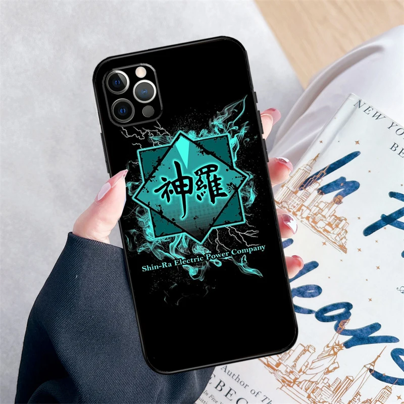 Фото Чехол для телефона Shin Ra Fantasy Final для iPhone 16 Pro Max 11 12 13 Mini 14 15 Pro Max XR 15 16 Plus 16e Cover Coque №5
