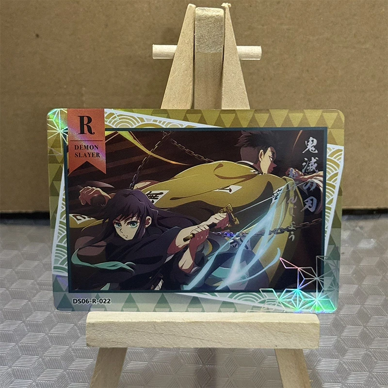 Aikaho DS-06 аниме Demon Slayer R карты Iguro Obanai Kanroji Mitsuri коллекционные карты подарки на Рождество и день рождения детские игрушки (art.: 3920d4af326ef) - 3920d4af326ef