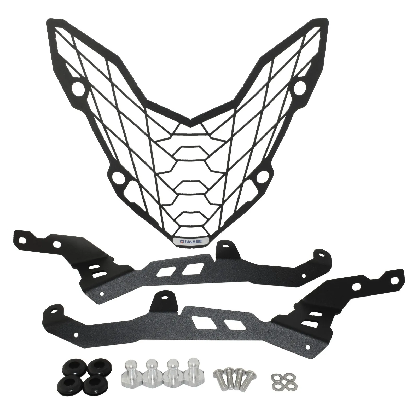 TAORIDER-MOTO Черный Защитный чехол для передней фары и решетки радиатора HONDA CB400X CB500X CB