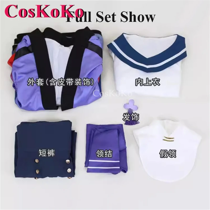 CosKoKo Nei Ponto Косплей Аниме VTuber NIJISANJI Костюм Милая Униформа Женская Вечеринка на