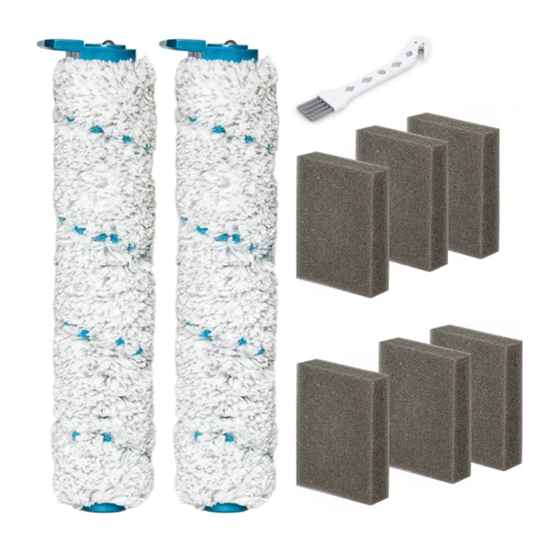 

Replace HEPA Sponge Filter&Roller Brush For Leifheit Regulus Aqua Powervac Cordless Wet Dry Vacuum Cleaner Wiper Part