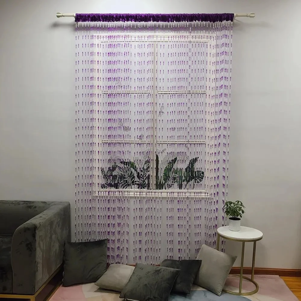 

Beaded tassel curtains, room partition curtains, living room door curtains
