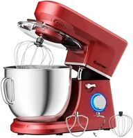 stand mixer 6 speed 7 5 qt tilt head electric kitchen food mixer 660w with stainless steel bowl dough hook beater whisk