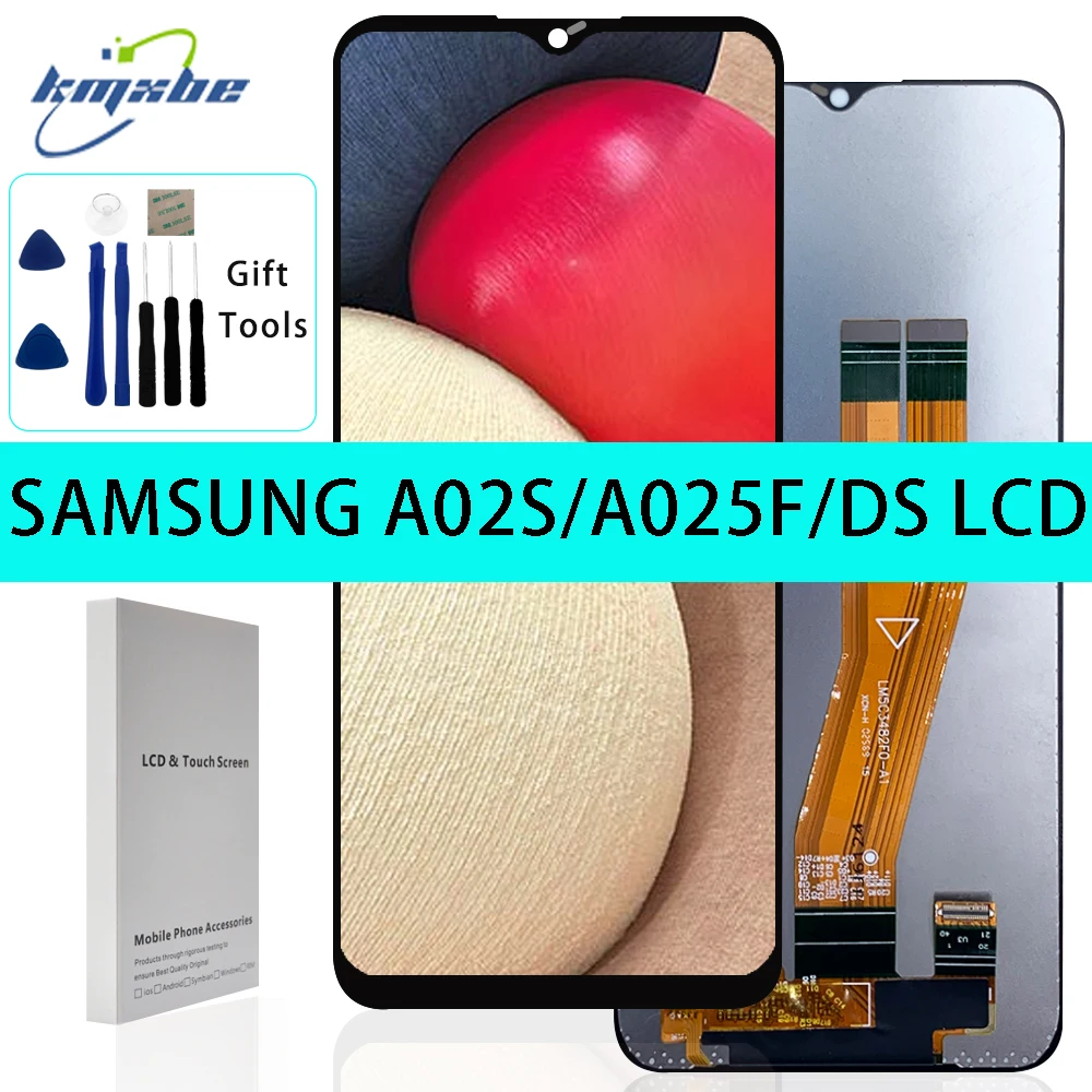 Экран для Samsung Galaxy A02s A025 A025F/DS, 6,5 дюймов, сенсорная панель, цифровой преобразователь, в сборе