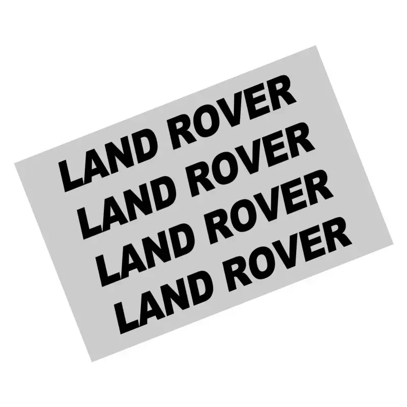 

4 шт., наклейки на дверные ручки автомобиля, декоративные аксессуары, Стайлинг автомобиля для Land Rover RANGE ROVER SPORT Freelander 2 DISCOVERY 4 Evoque