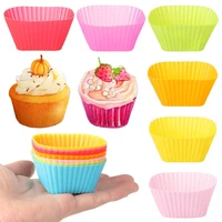 silicone diy cupcake baking pastry tools liner mold wrapper paper cake mold