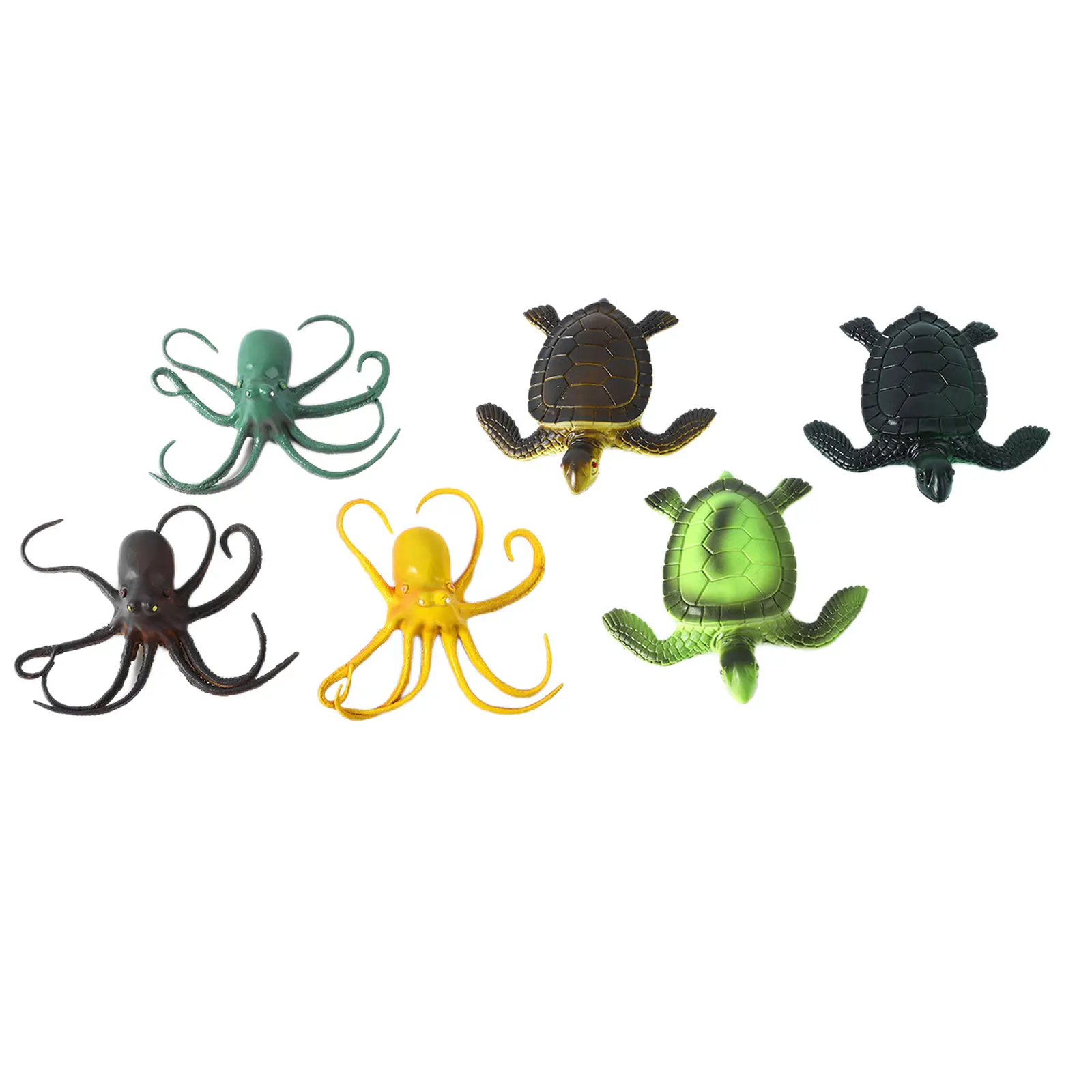 

Octopus Sea Turtle Pool Toys Swimming Pool Diving Toys for Kids Children Artificial Realistic Animals Decors