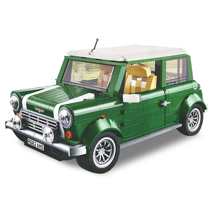 

Техническая серия MINI Cooper MK VII 1108 шт., набор моделей, строительные блоки, кирпичи, игрушки для детей, подарок, совместимость 10242