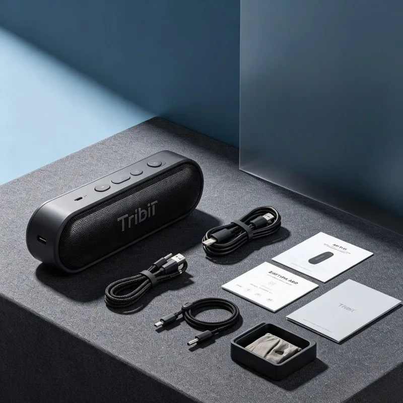 Для портативной Bluetooth-колонки Tribit XSound Go 16W с защитой от воды IPX7, 24-часовым временем работы и поддержкой стереосопряжения TWS. (art.: 3920dd08dc760) - 3920dd08dc760