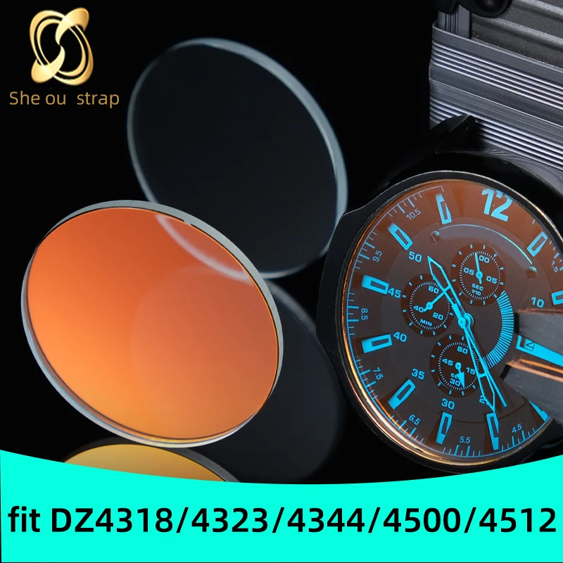 Зеркало для часов Diesel DZ4318 4344 4500 4512 стеклянное крепление
