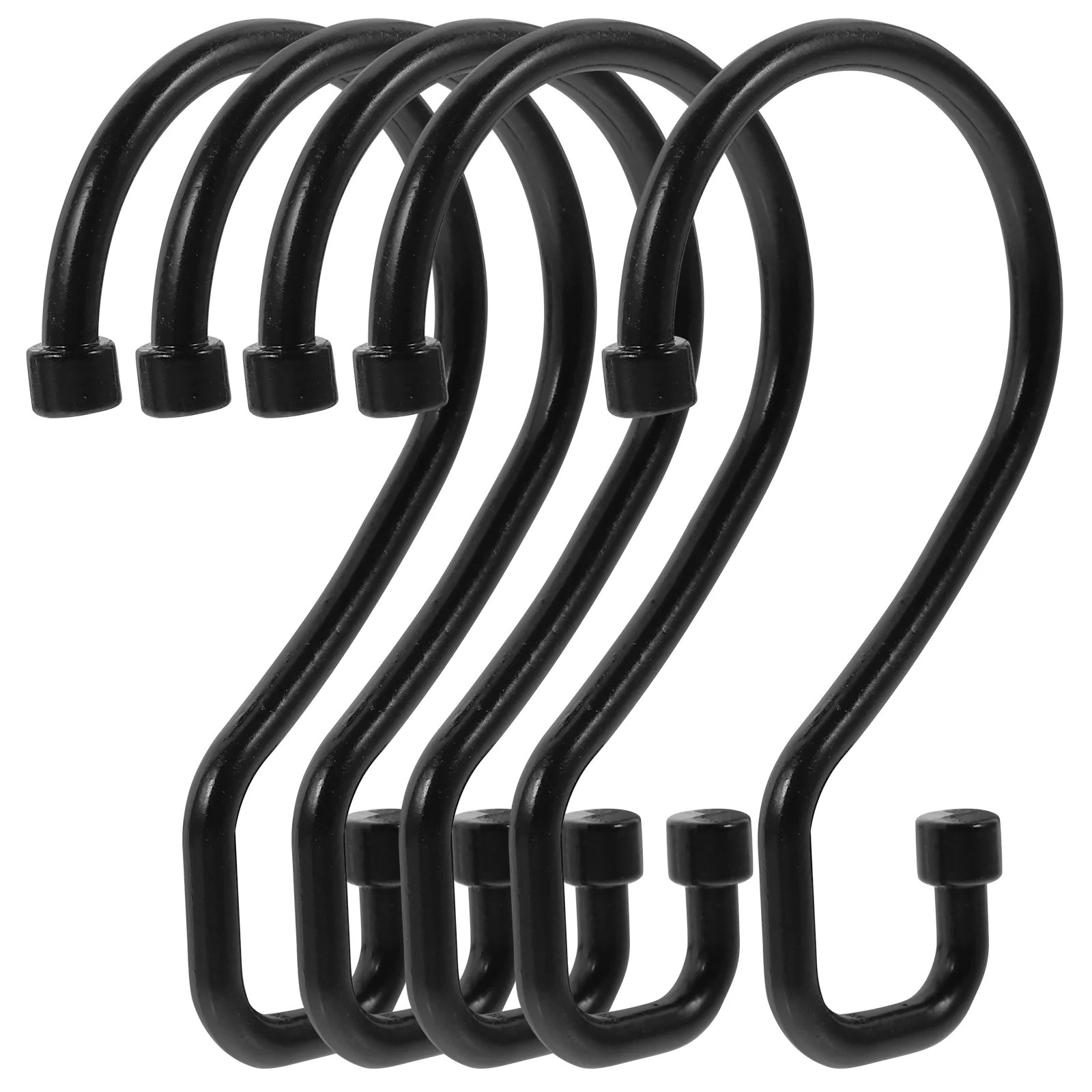 

Hooks Curtain Shower Rings S Alloy Rod Zinc Hangers Hook Sliding Bathroom Towel Wall Vintage Window Wire Drape Ring Shape Shaped