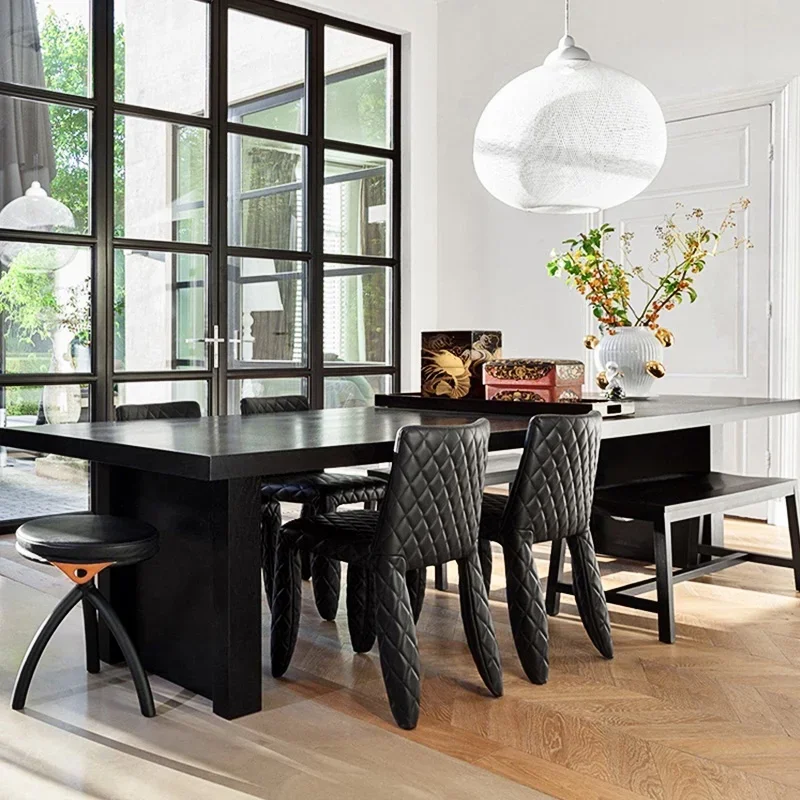 Стул Монстр Moooi итальянская мебель роскошный кожаный обеденный стул