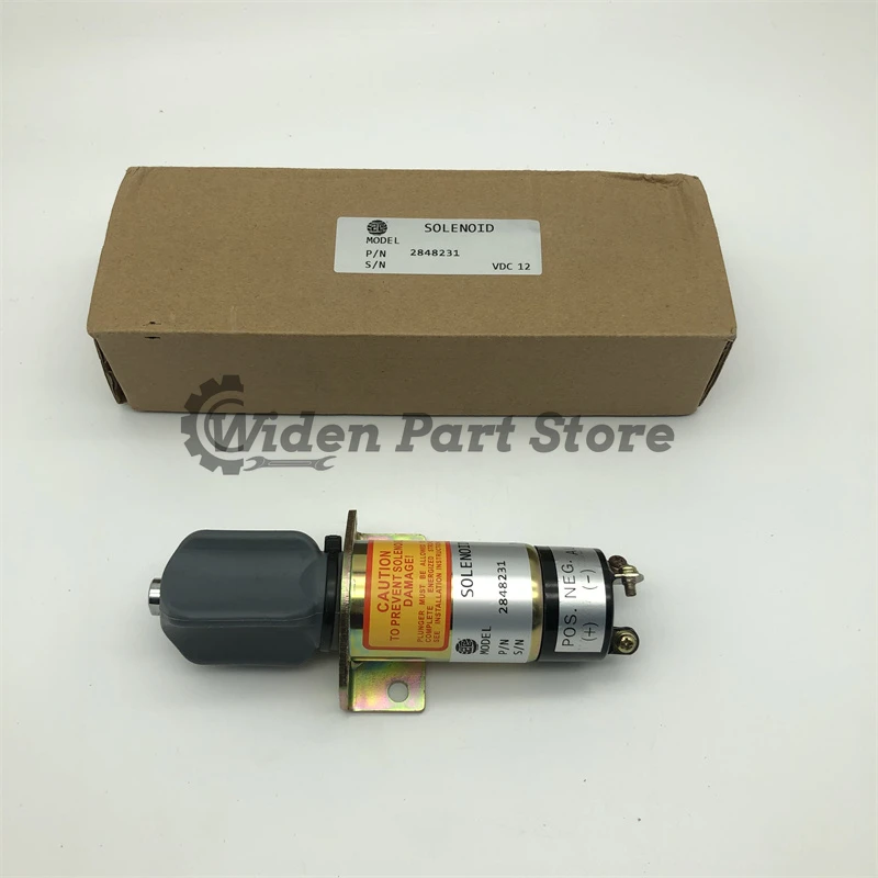 

1500-2005 1502-12C2U1B1S1A Diesel Stop Solenoid for Woodward 1502 12V 3 Terminals