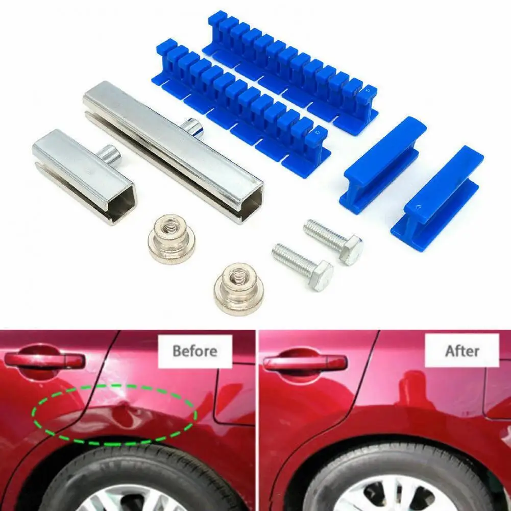 

6Pcs/Set Car Dent Removal Tool High Durability Easy to Use ABS Auto Body Paintless Dent Removal Puller for Car