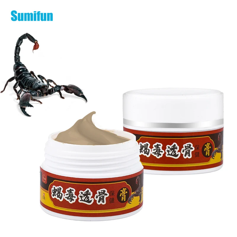 

30g Scorpion Venom Pain Relief Cream Muscle Rheumatoid Arthritis Joint Medical Plaster Lumbar Spine Pain Killer Ointment