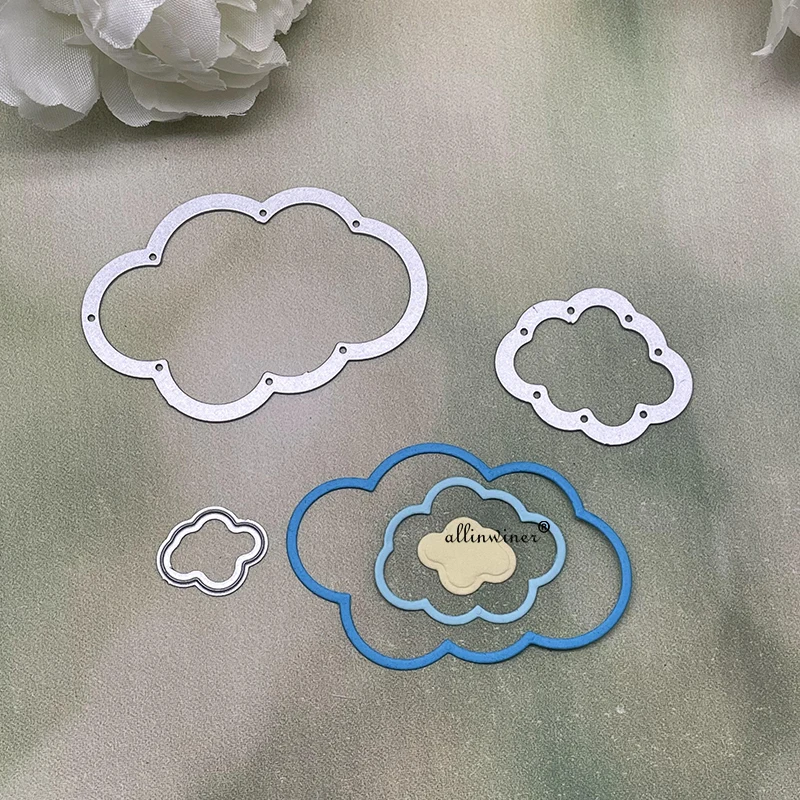 

Cloud decoration DIY Craft Metal Cutting Die Scrapbook Embossed Paper Card Album Craft Template Stencil Dies