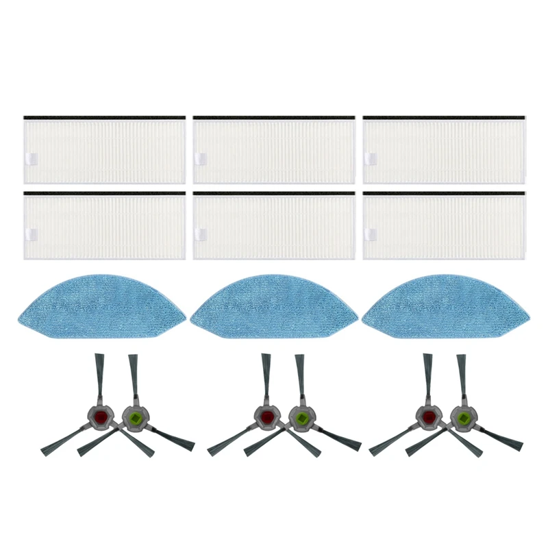 

15 шт., сменные детали для робота-пылесоса ECOVACS U2 DGN22