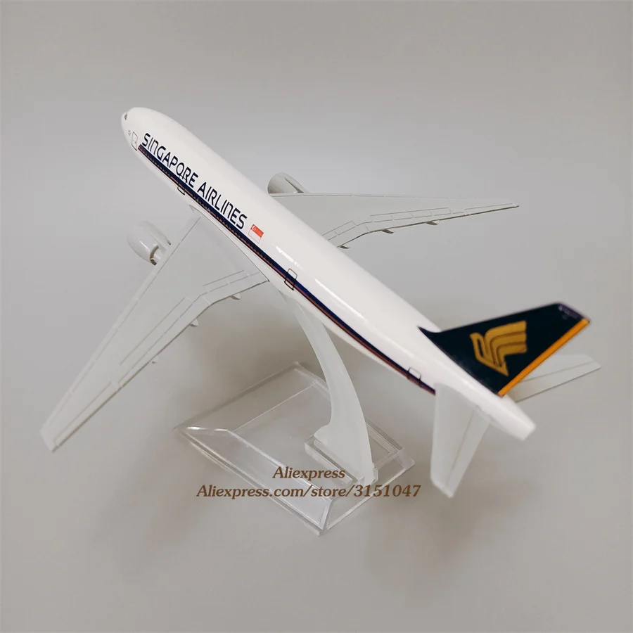 

Air Singapore Airlines B777 Diecast Airplane Model Singapore Boeing 777 Airways Alloy Metal Plane Model Aircraft Kids Gifts 16cm