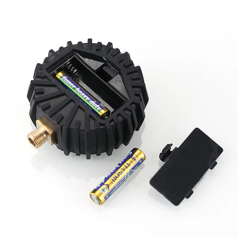 Профессиональный цифровой манометр для шин ЖК-дисплей с большим экраном