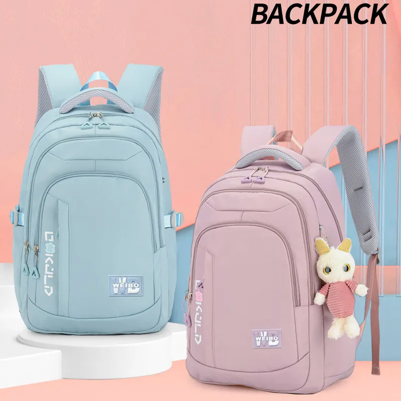 SPIDOR 2023 Children School Bags for Teenager Girls Kids Satchel Primary Waterproof Backpack Schoolbag Mochila Infantil