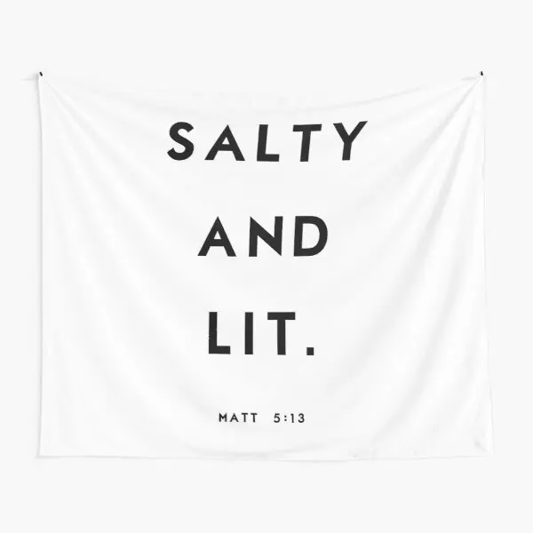 

Salty And Lit Tapestry Bedroom Art Printed Home Blanket Colored Decor Wall Room Hanging Living Beautiful Yoga Travel Mat