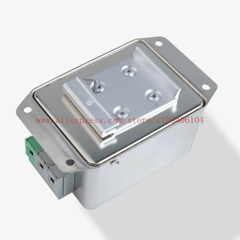 Фото Однофазный двухступенчатый фильтр переменного тока CW4L2-10A20A30A-DT (G) европейского стандарта, клеммный/на DIN-рейку, с защитой от помех №5