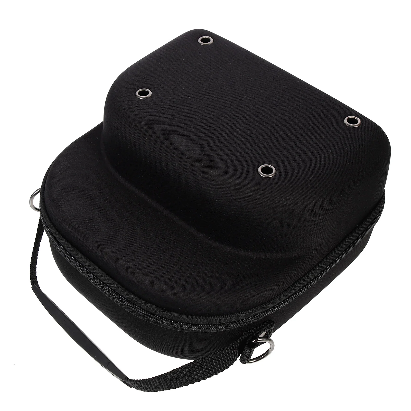 

Baseball Hat Box Travel Caps Storage Organizer Case Carrier Case for Hats Black