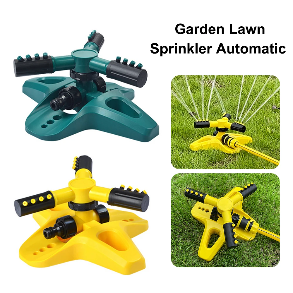 

360 Degree Rotating Automatic Garden Lawn Sprinklers Water System Quick Coupling Yard Lawn Nozzle Garden Irrigation Supplies