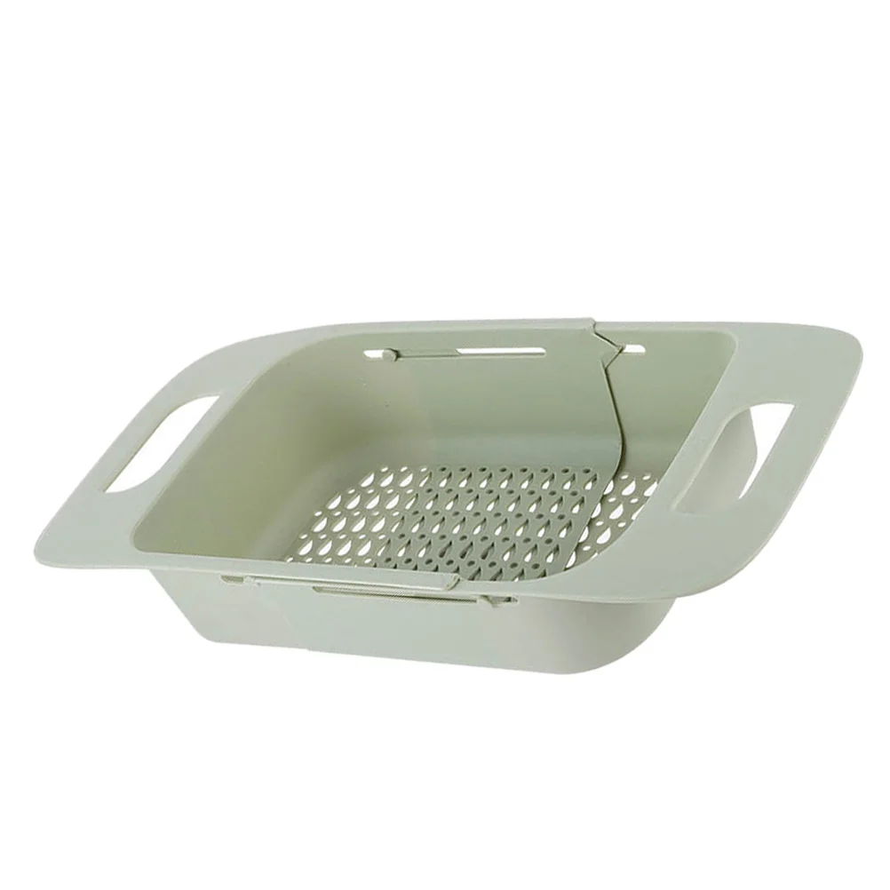 

Dish Drainer Foldable Cup Cutlery Holder Basket Sink Fruit Vegetable Drainer Sink Dish Drain Basket Silicone Utensil Holder