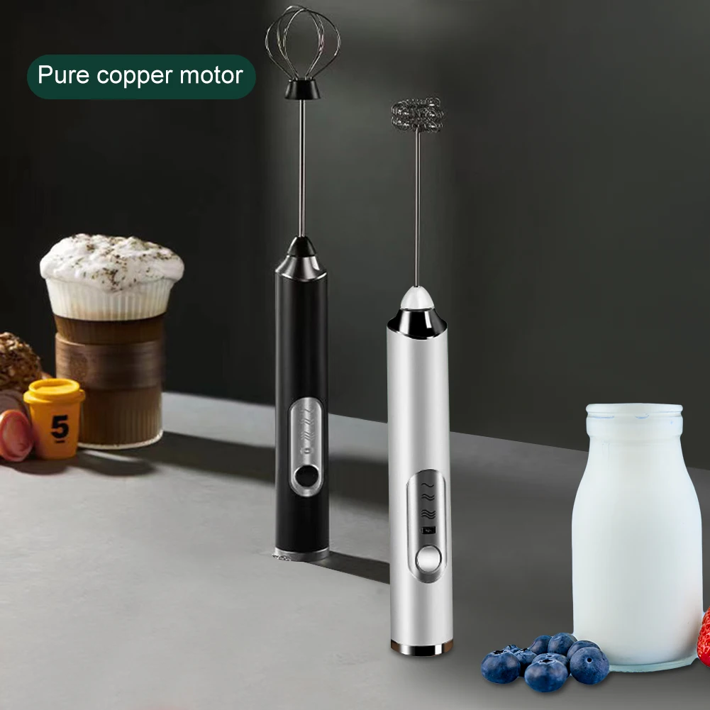 

Milk Frother Handheld Cappuccino Maker Coffee Foamer Egg Beater Chocolate Stirrer Mini Portable Food Blender Kitchen Whisk Tool