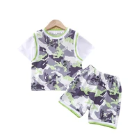 new summer baby clothes children boys girls casual t shirt shorts 2pcsset toddler cotton costume infant outfits kids tracksuits