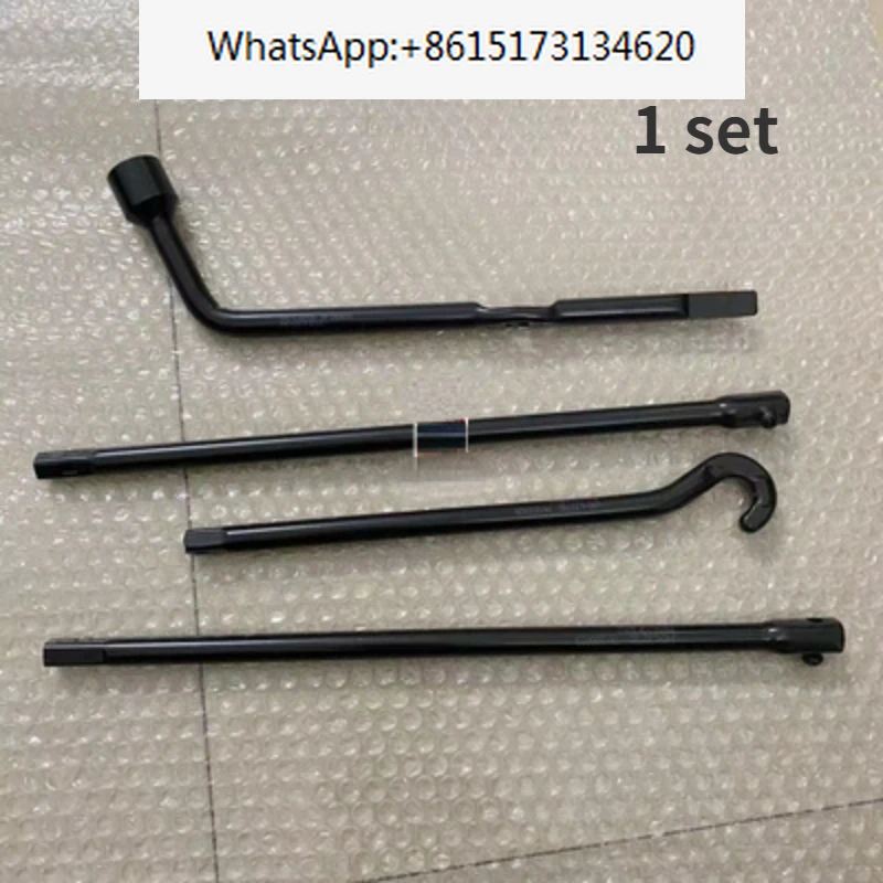 

1 Set Spare Tire Jack Tool Lug Wrench Kit T6 on-board tool repair kit for T8 tire tools