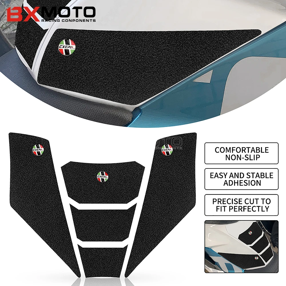 

Motorcycle Anti slip Fuel Tank Pads Gas Knee Grip Traction Sticker Protector Water Proof Accessories For CFMOTO 250SR 250 SR