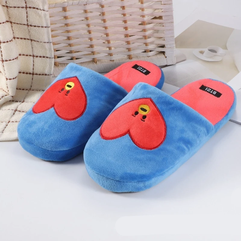 36-42 милые плюшевые тапочки Kawaii с героями мультфильмов домашние