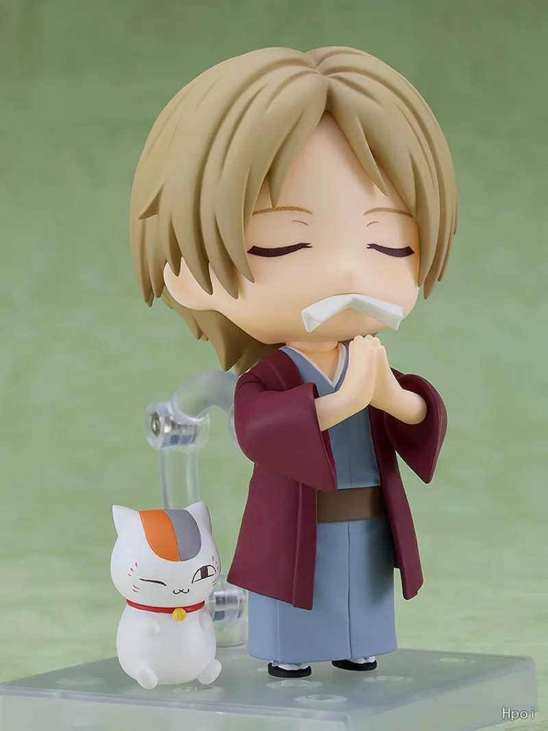 Фото В наличии Оригинальный GSC Nendoron # Японская одежда Natsume Takashi & Nyanko Sensei 26,75, версия. 2025 г., новая фигурка, модель игрушки, статуя куклы №2