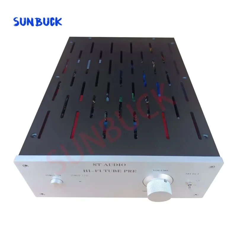 Фото Трубчатый предусилитель 12AX7B ECC83 SUNBUCK, подобно Marantz 7, Стабилизация напряжения, цепь 2SK1170 FET HIFI 6X4 6Z4, трубчатый предусилитель, аудио №4