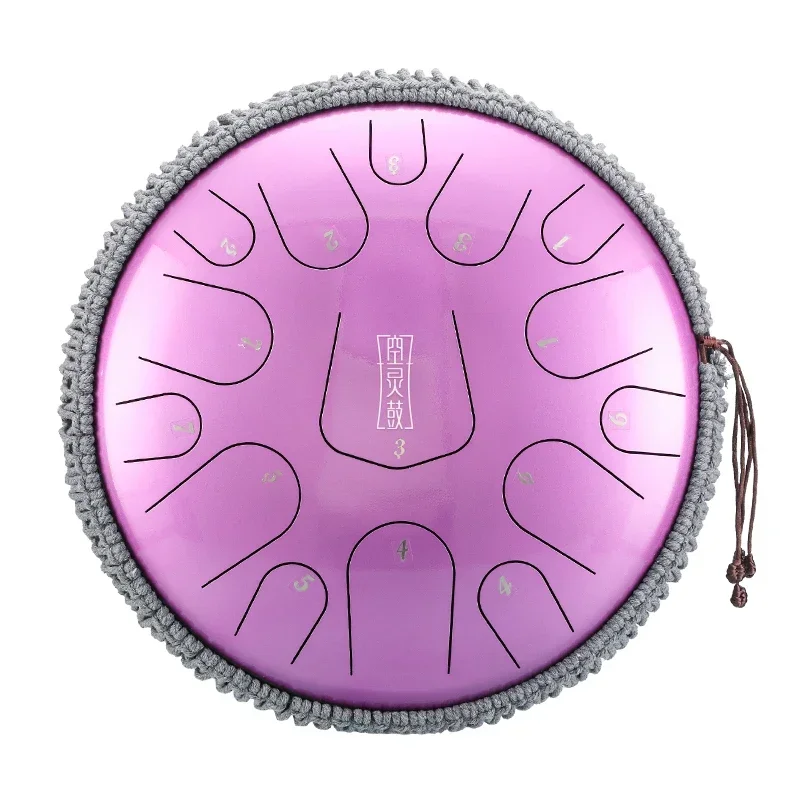 Raysen 14-дюймовый 15 нот C Major 304 Нержавеющая сталь SJ15-14 Стальной язычковый барабан