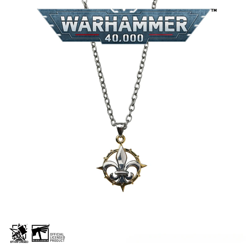 

Starforged Star Casting Battle Nun Holy Seal Warhammer 40K Surrounding Alloy Trendy Popular Pendant Toys Birthday Gift