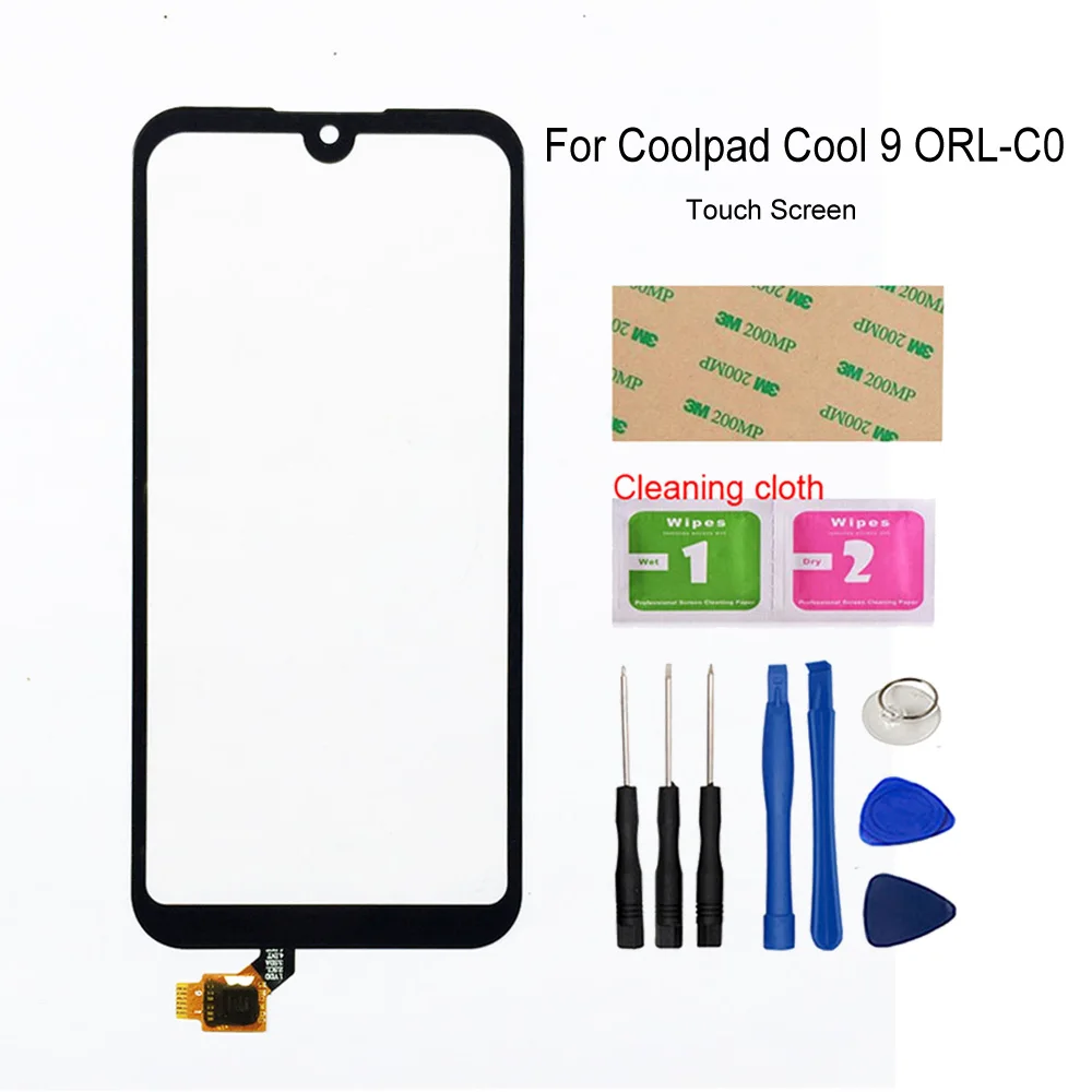 for coolpad cool 9 touch screen digitizer cool 9 orl c0 mobile phone glass screens panel sensor repair parts tools free global shipping
