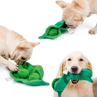 pea dog sniffing plush toys consumes physical strength molar balls tibetan food slow food vocalization relieves boredom