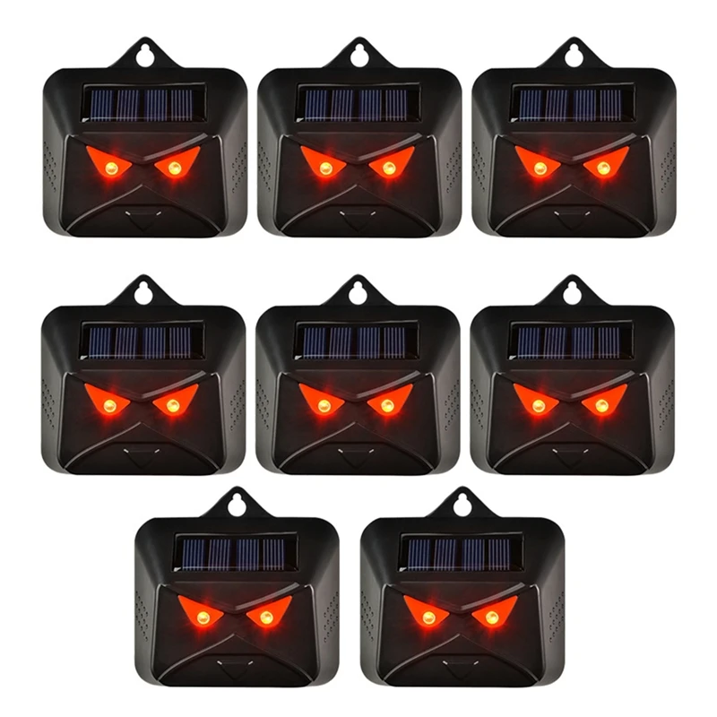 

8 Packs Animal Repellent,Solar Predator Control Lights,Deer Raccoon Fox Repellent For Gardens,Motion Sensor