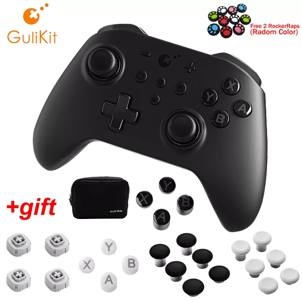 

NS08 KingKong 2 Controller Bluetooth Wireless No Drifting Gamepad Joystick for Nintendo Switch Windows Android macOS iOS