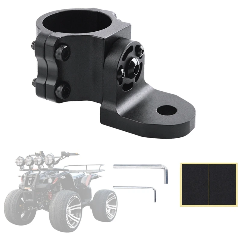 

UTV ATV Whip Lights Mounting Bracket Fits UTV ATV 1.75" to 2" Roll Bar Brackets CNC Aluminum Aperture 4.2cm/1.65in