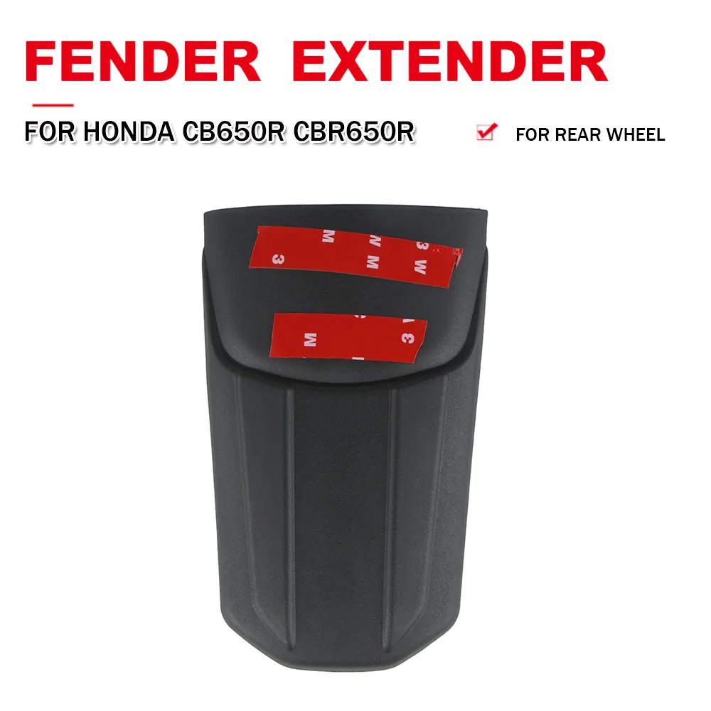 

For Honda CB650R CBR650R CB CBR 650R 2019 2020 2021 Motorcycle Rear Tire Fender Mudguard Extender Extension Hugger Splash Guard