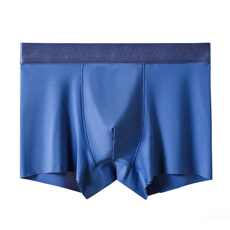 

Underwear Boxer Spandex Crotch Boxer Nylon Underwear Shorts Slips XXXL