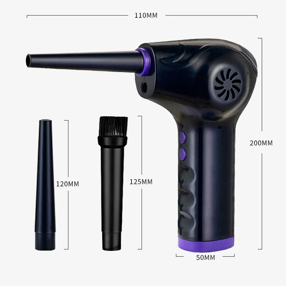 50000/60000 об/мин домашняя тряпка со сжатым воздухом ручной беспроводной двигатель