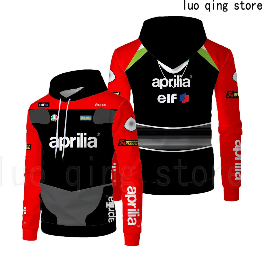 

2023 New Men's Outdoor Sports Cycling Wear MOTO GP Hot Sale Apulia Team Hoodies Street Motorcycle Tops Fashion oversized sweater