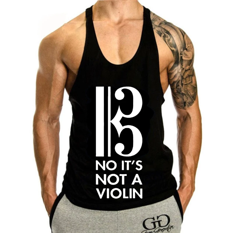 

Viola tank top men - No It Not A Violin - Alto Clef Gift