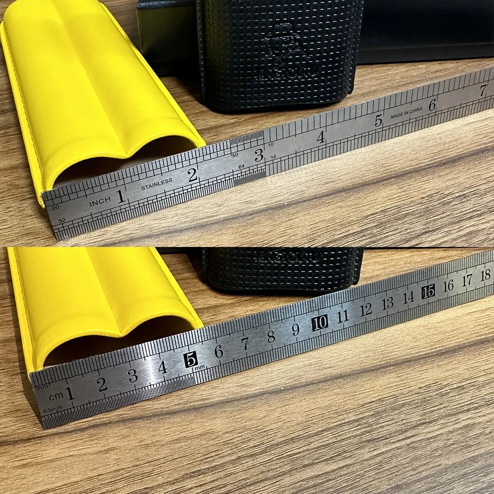 Портативный портсигар XINGYOUTU кожаный 2-каратный вместительный туристический